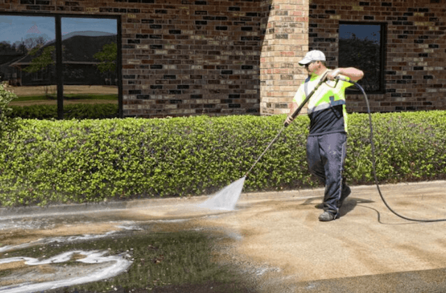 commercial concrete cleaning in virginia beach